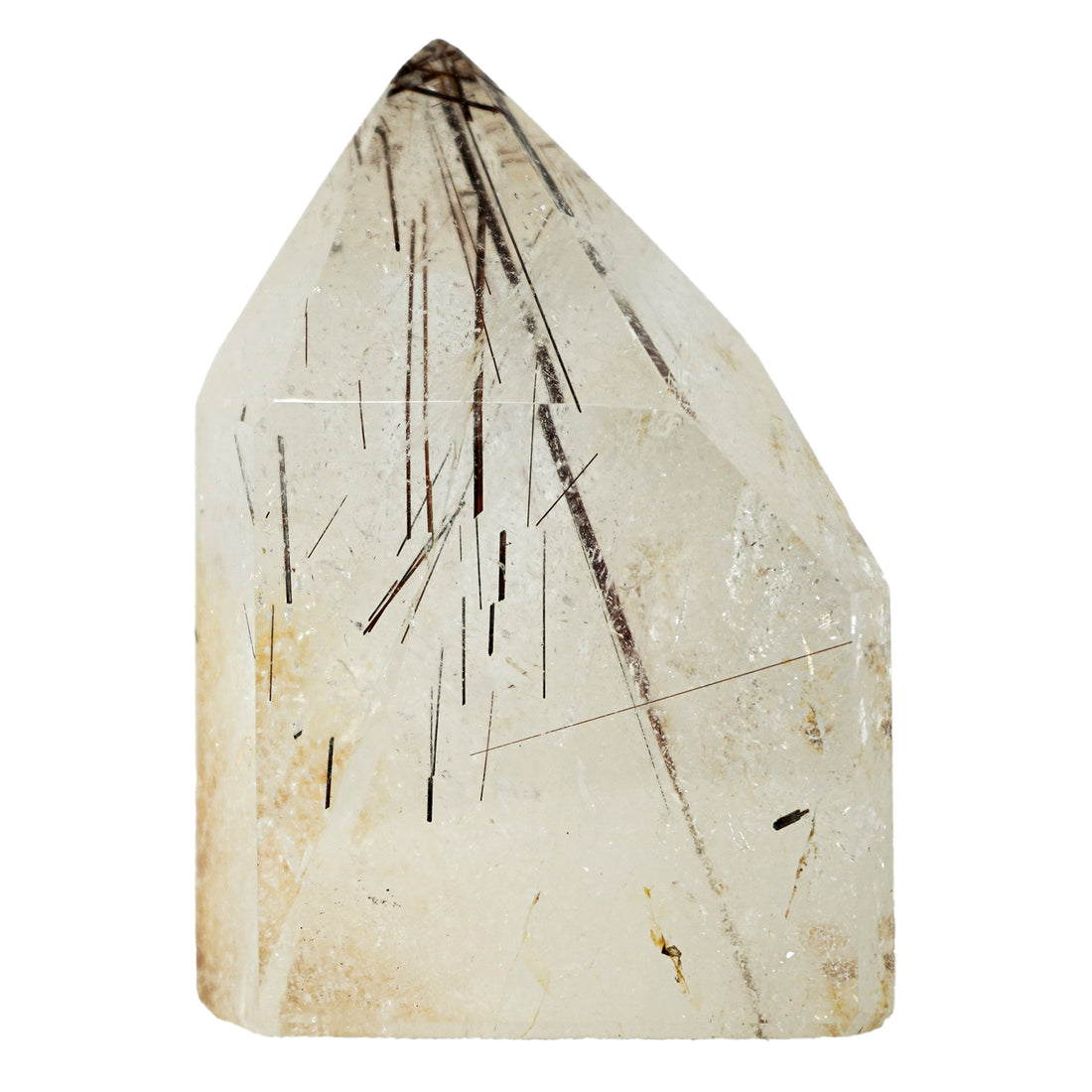 RUTILATED CLEAR QUARTZ POINT
