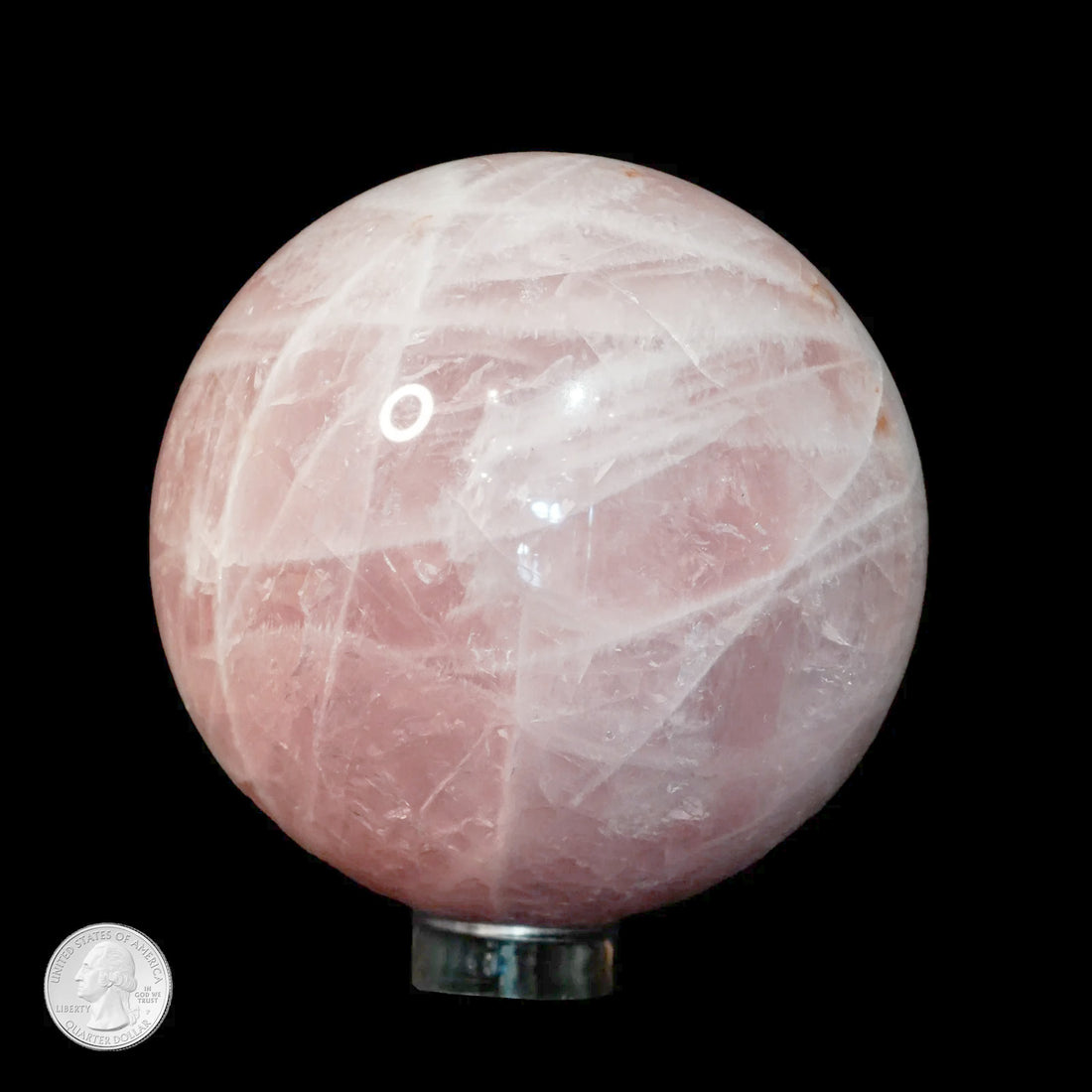 ROSE QUARTZ SPHERE