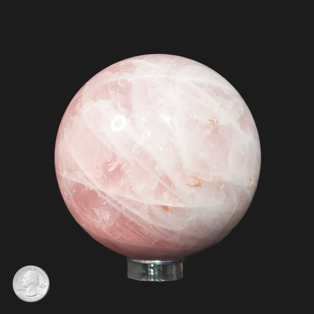 ROSE QUARTZ SPHERE