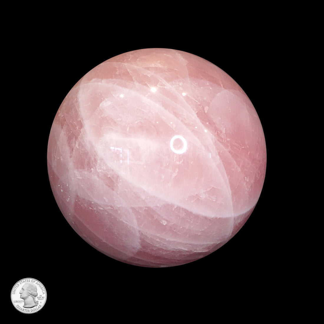 ROSE QUARTZ SPHERE
