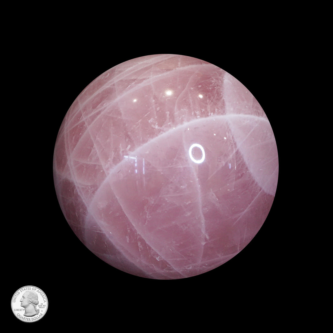 ROSE QUARTZ SPHERE