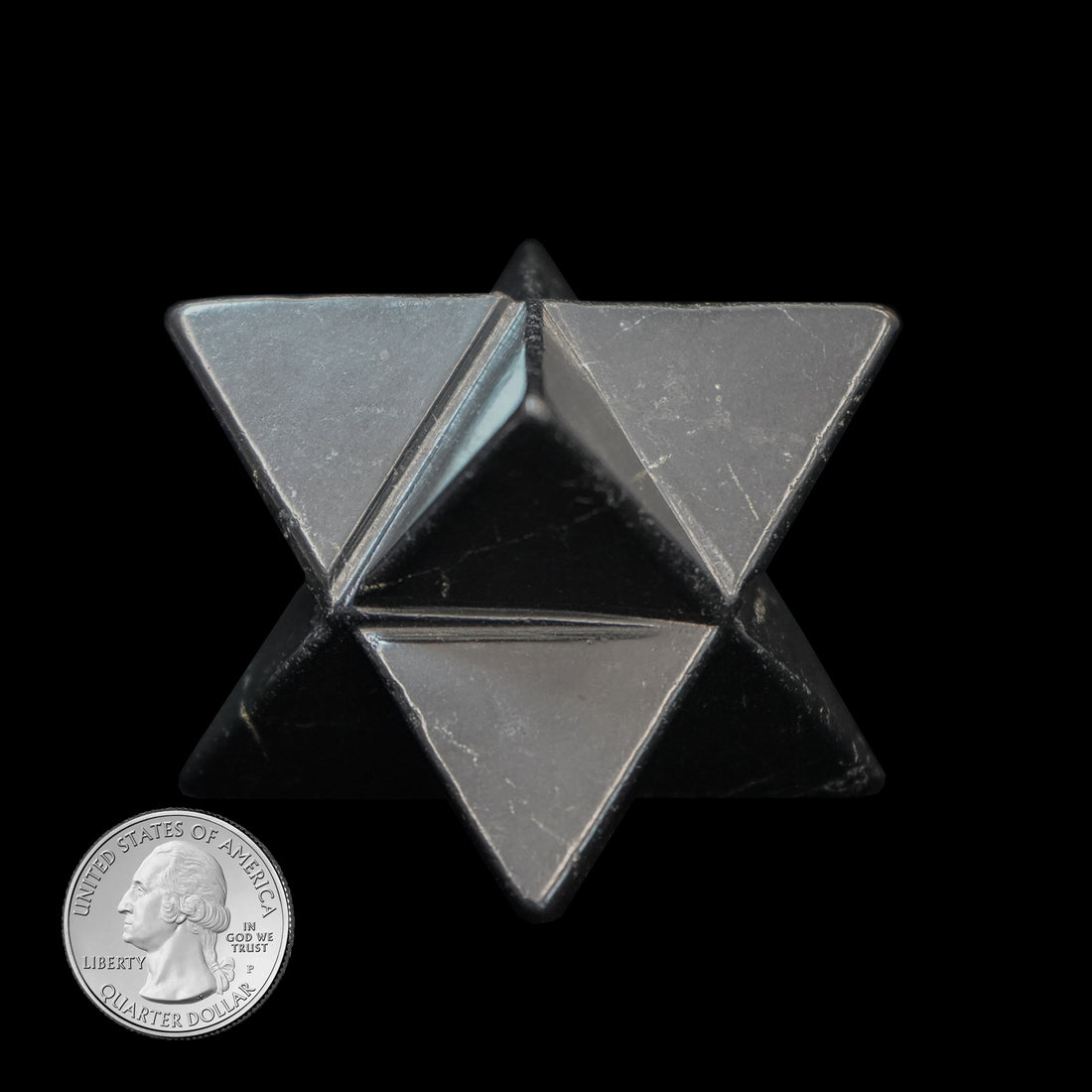SHUNGITE MERKABA