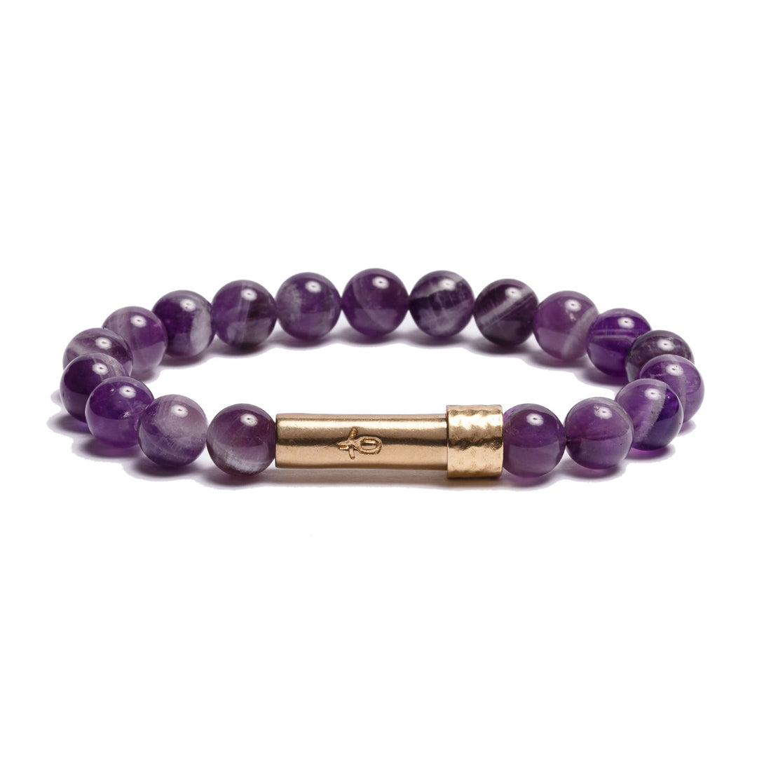 POLISHED AMETHYST INTENTION BRACELET
