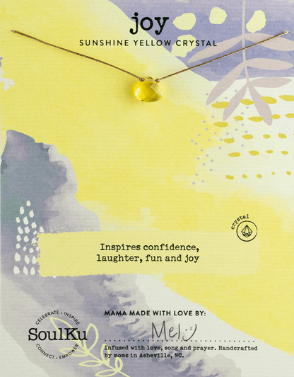 Joy Yellow Quartz Necklace