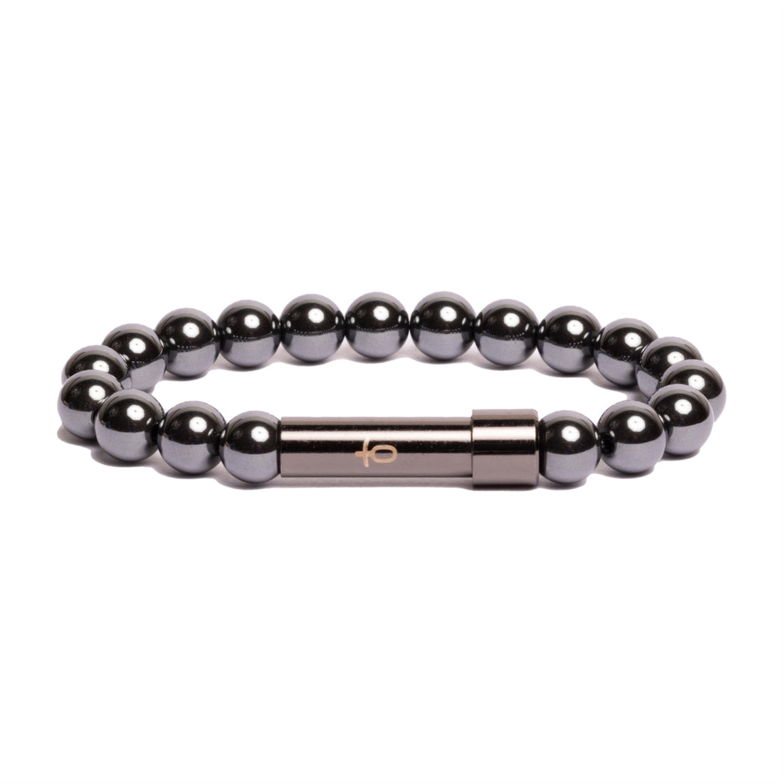 POLISHED HEMATITE INTENTION BRACELET - REGULAR