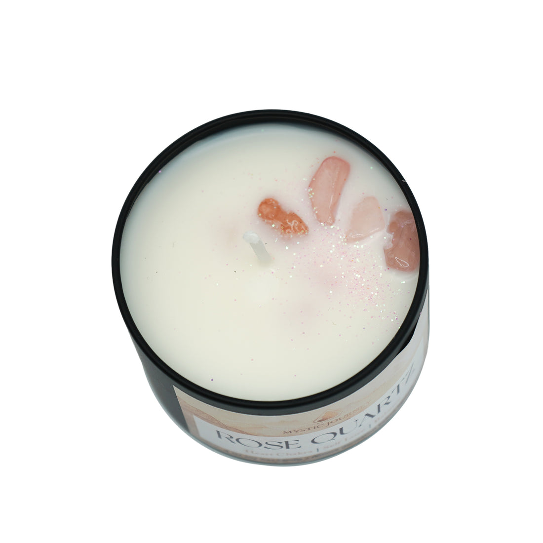 ROSE QUARTZ CANDLE 4OZ