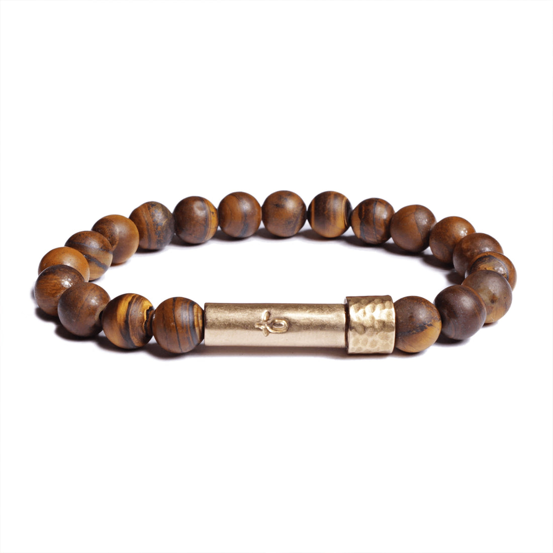 MATTE TIGER EYE INTENTION BRACELET - REGULAR