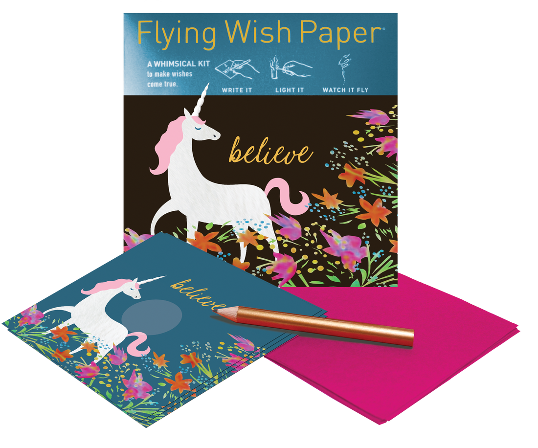 Unicorn Flying Wish Paper (Mini Kit)