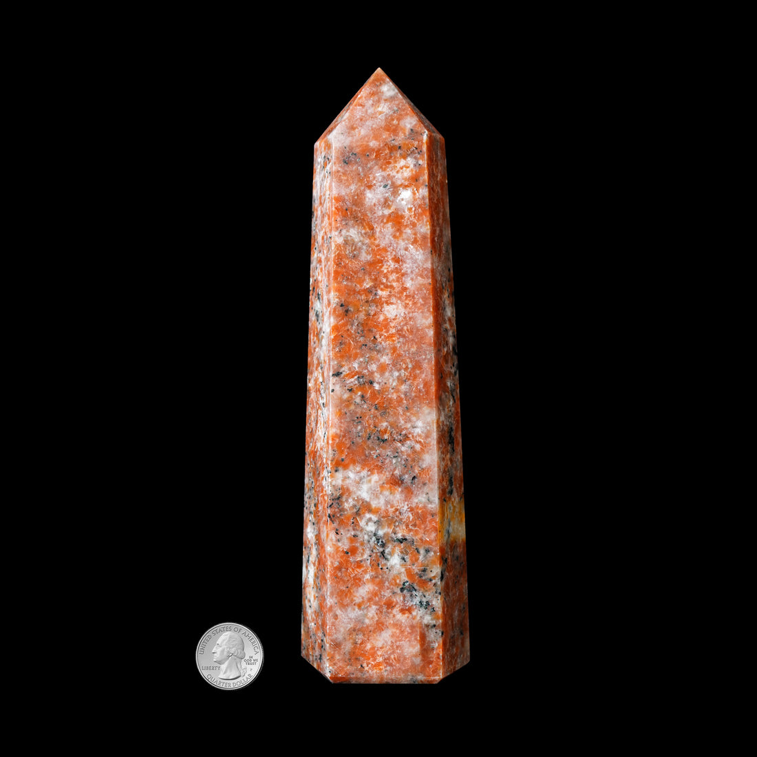 ORANGE CALCITE POINT