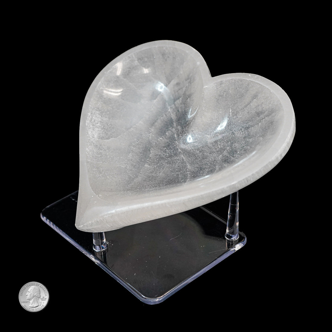 SELENITE HEART BOWL